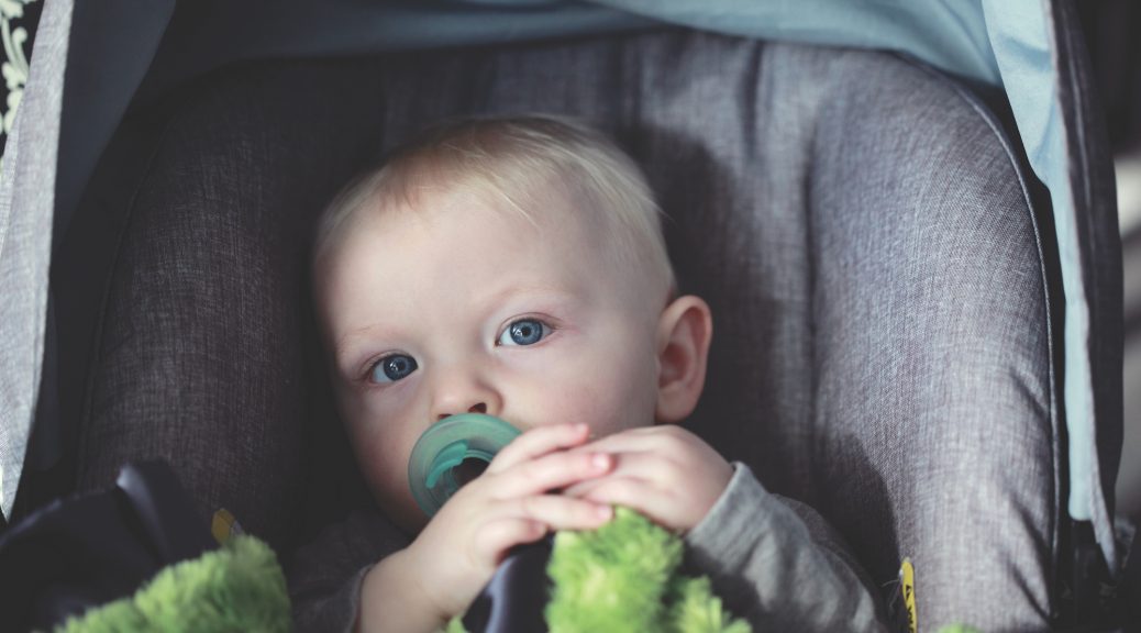 baby in carseat